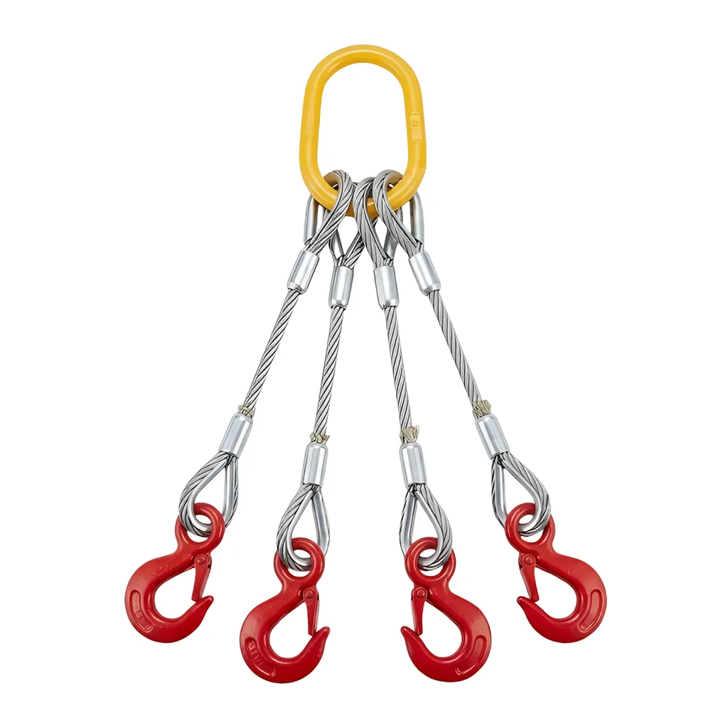 Laço de Cabo de Aço AC7 Polido com Alma de Fibra